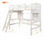 Lit mezzanine simple avec rangement - aucun sommier nécessaire, robuste et amp; Fonctionnel
