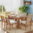 Upholstered Natural Rattan Side Chairs Set Of 2