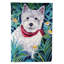 Drapeau de jardin à 2 côtés westie