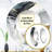 Polion Black Gold Fusion Of Marble II - Marble Wall Mirror, Black Round Decorative Mirror, Printed Metal Art-830003788