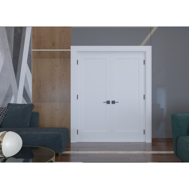 Porte française Newton, 56 po x 80 po
