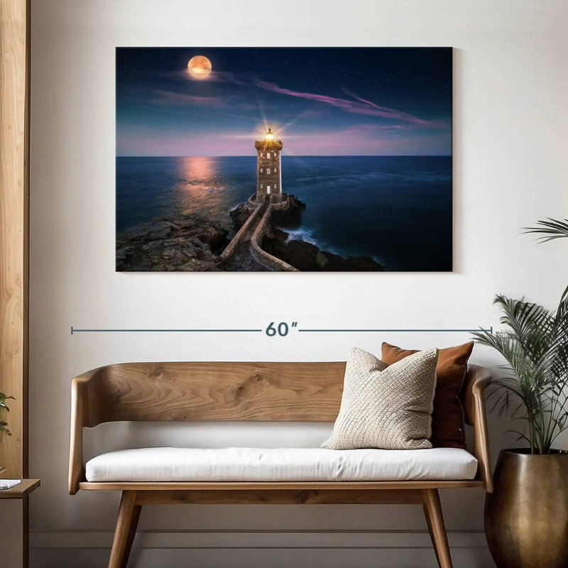 Lighthouse beach Aletra, H 32 po x l 48 po