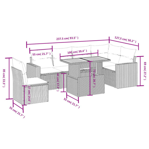 Dimensions du produit