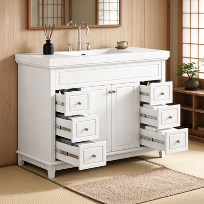 Freestanding Standard Free Standing Single Double With Resin Top