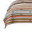 Benzara Full Size Quilt Set 3 Microfiber Chevron Print 90" H Bedding Set