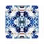 Symmetric Blue - Print on Canvas-372741457-372741461
