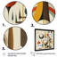 Impression rétro sur toile rétro Mid-century graphiques VI - Floater-87318730-87318733
