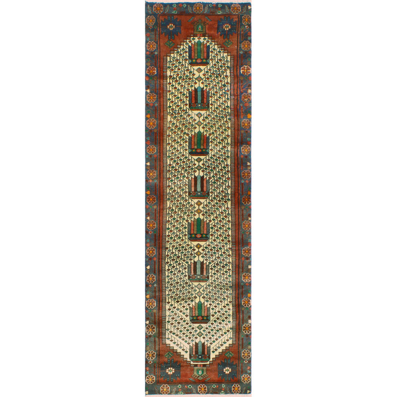 Khylar Distressed Guvenc Ivory Runner