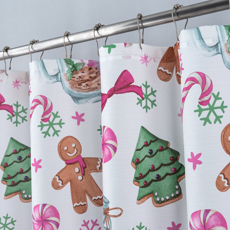 Rideau de douche Christmas