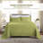 Scotia 100% Cotton All-Season Geometric Fret Jacquard Matelasse Bedspread/Coverlet Set-1646656931-1646656938