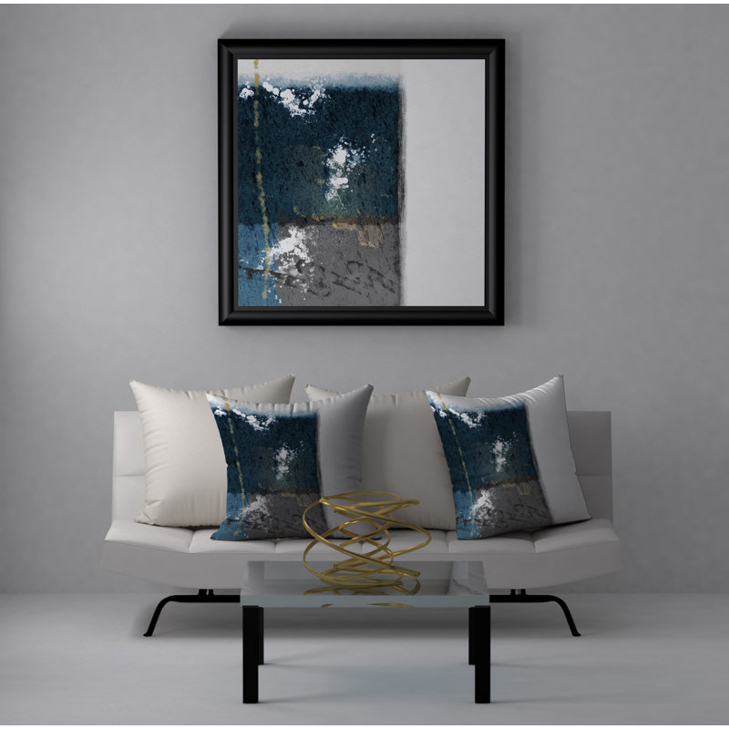 Housse d’oreiller carrée et détrempe fragrance, 24 po x 24 po