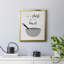 Toile encadrée de qualité supérieure «Lick the Bowl» - prête à être accrochée-731139732-731139733