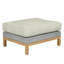 Azores Outdoor Teak Ottoman-59015345-99025416