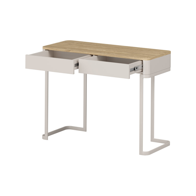 Dressing Table, Cashmere/Oiled Oak
