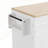 74.5 Inch Kitchen Island With Extendable Dining Table-1778051353