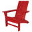 Flat Top Adirondack Chair in Ruby Red-128912845