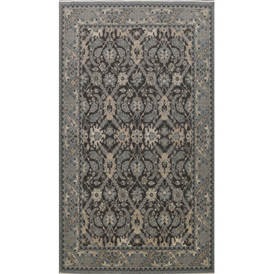 Tapis noir / ivoire Ziegler