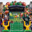 Ensemble de décoration de Noël pour voiture de football Endzone