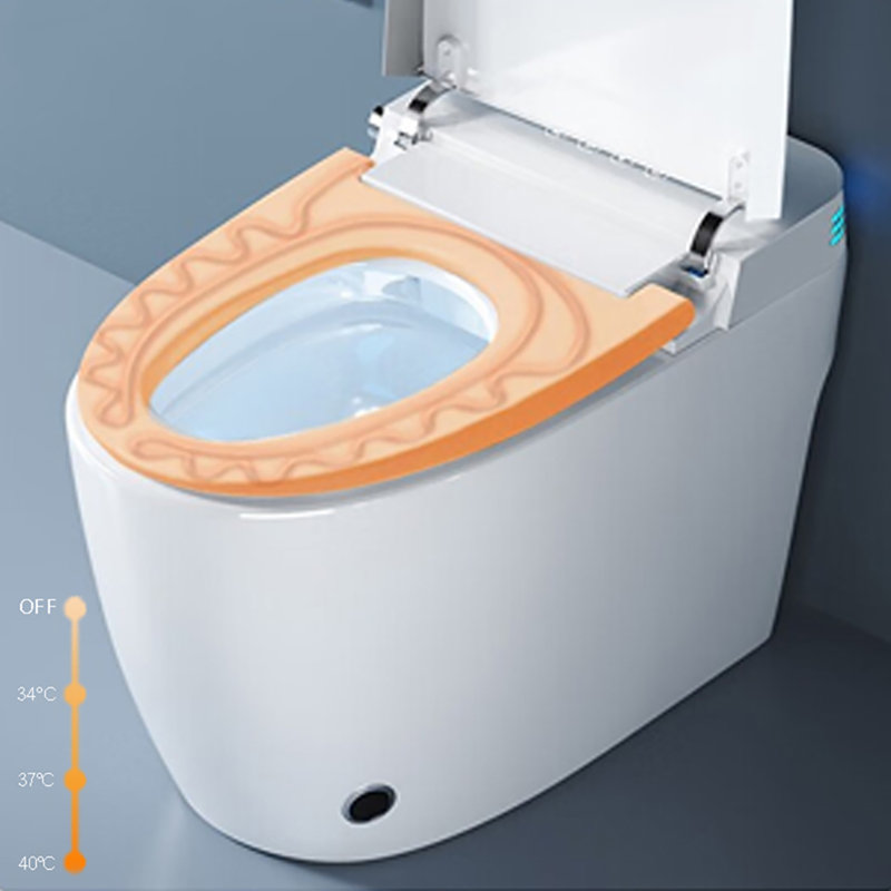 Siège de bidet chauffant Smart Smart avec affichage à cristaux liquides HD