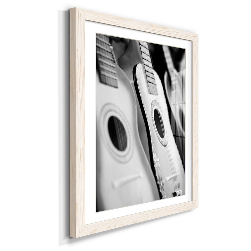 Été délavé - reproduction de photo, Papier encadré blanc, H 31,5 po x l 23,5 po x P 1,5 po, Blanc