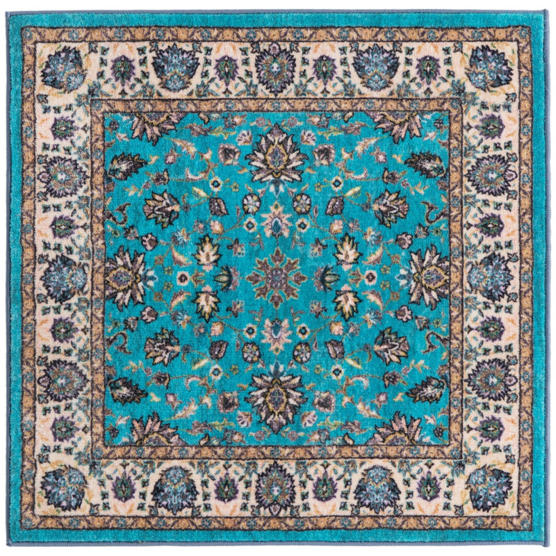 Artez Oriental Indoor Rug, Square 3'3"
