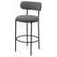Ensemble de 2 chaises de bar Concord Grey Boucle-428963449