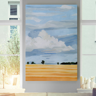 'Pale Cloudscape I' - Print on Canvas