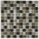 Color Wave 1" x 1" Glass Mosaic Field Tile in Soft Cashmere