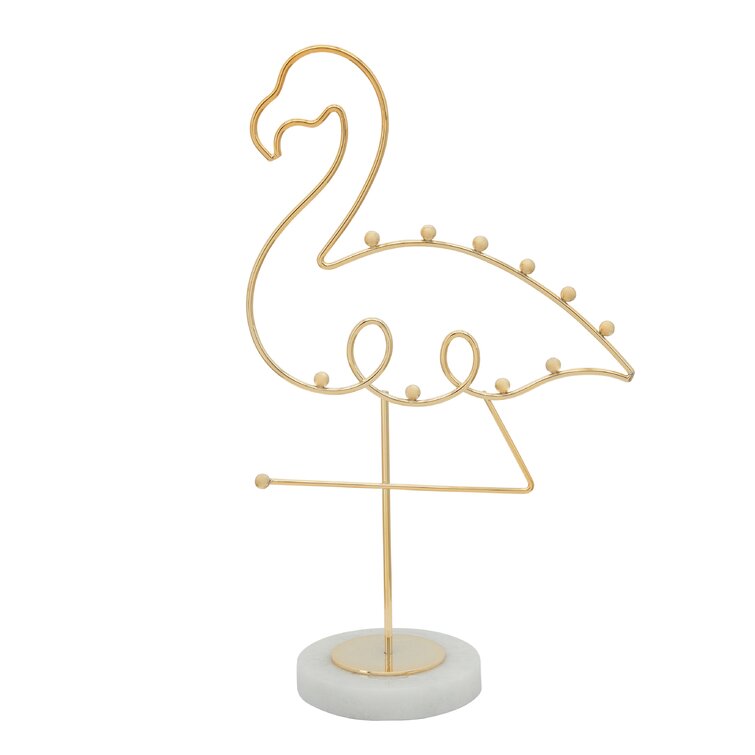 Flamingo Beaded Lanyard Holder Necklace