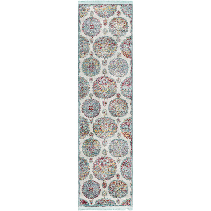Floral Indoor Rug, Runner 2'2" x 8'