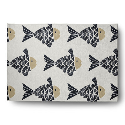 Tapis intérieur / extérieur taupe Manistee