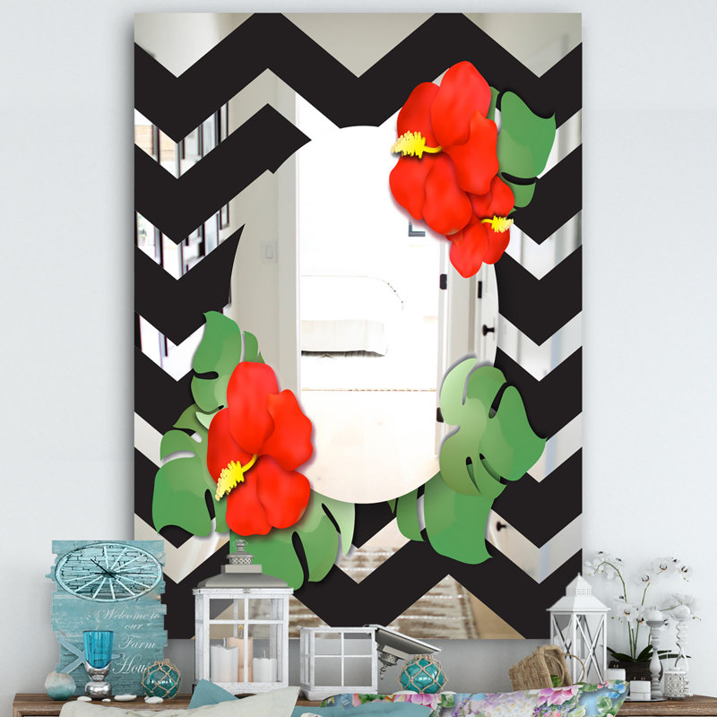Miroir d'appoint mural Elementary Botanicals 2, H 39,4 po x l 29,5 po