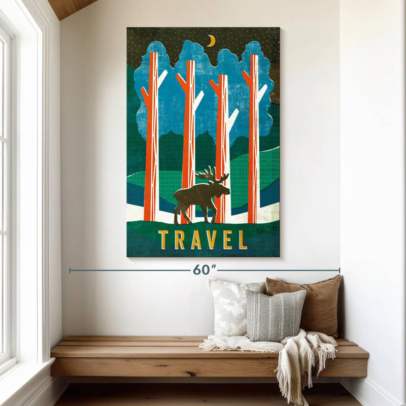 Tergel Big Sky V, 51" H x 34" W
