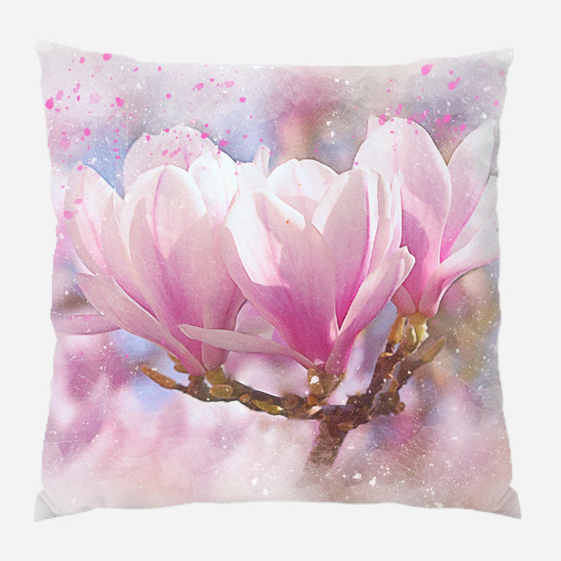 Housse et insert de coussin carré Pâques, Microsuède, Intérieur