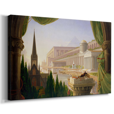 The Course of Empire: Consummation-Thomas Cole-Gallery Wrapped Canvas-1836