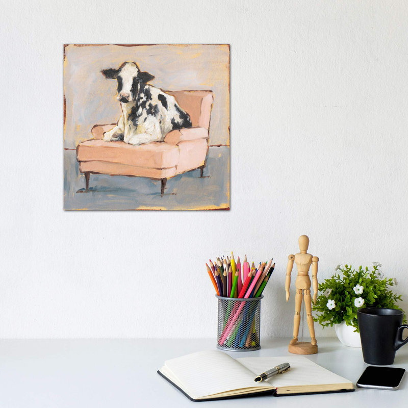 Moo Ving In II by Ethan Harper - Wrapped Canvas Painting