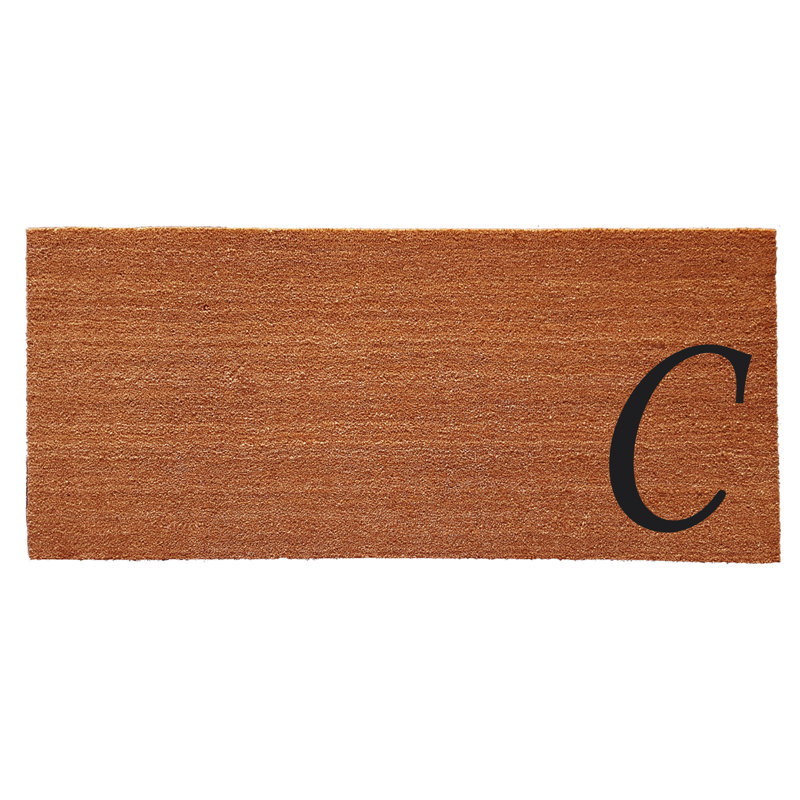 Tapis d'entrée antidérapant Zebrowski, Rectangle 3 pi x 6 pi, C