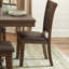 Chaise d'appoint en brun