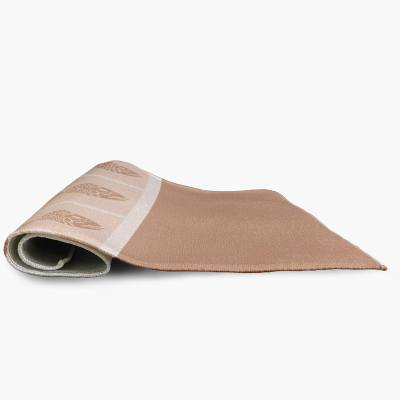 Tapis mauve intérieur / extérieur tissé à plat Marcotta, Rond 5 pi