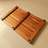 Massage teak wood Non Slip Mat 
