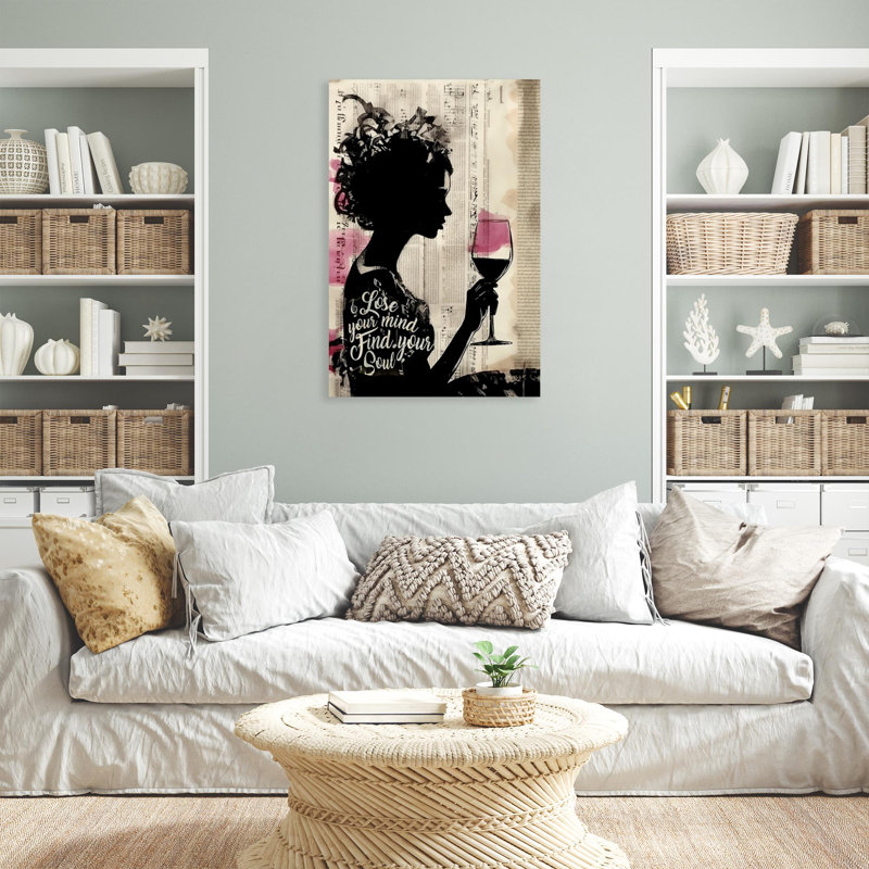 Impression sur toile, "Lose your mind" 2 par Haroldo, H 14 po x l 11 po x P 1,25 po