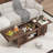 Wooden Mid-Century Coffee Table With Sliding Top, Storage, And Doors, Walnut Finish, 47 Inch | Gift Idea