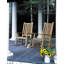 Charleston Teak Outdoor Rocker Chair-1909155993