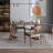 Nordic solid wood simple modern rectangular light luxury dining table-1786363755