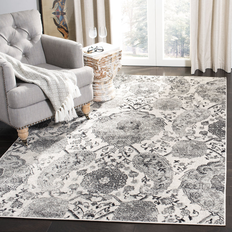 Wisner Paisley Area Rug, Rectangle 122 x 183 cm