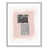 Silver Matted Picture Framed