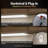 EdgeForm 24" Ultra-Slim LED Under Cabinet Light, Dimmable Linkable, Hardwired or Plug-In