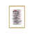 Gold Single Picture Framed Paper is unavailable