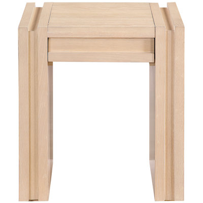 Stanton Veneer And Solid Wood End Table