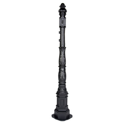 Poteau décoratif rond 59,5 po H 59,75 po